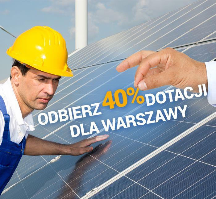Dofinansowanie instalacje solarne Warszawa