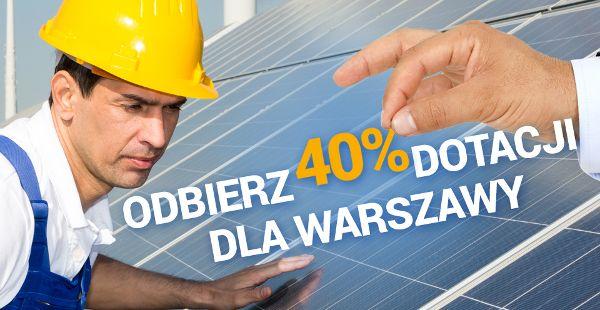 Dofinansowanie solary Warszawa